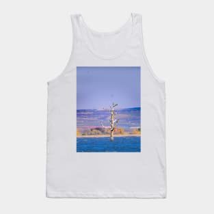 Gift original picture - an old tree in the lake Tank Top